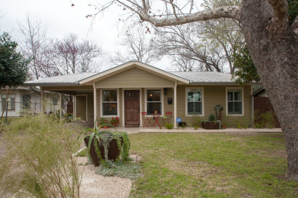 2022 Rundell Place Austin, TX 78704 - Photo 1 of 1 a front view of a house with a garden and porch