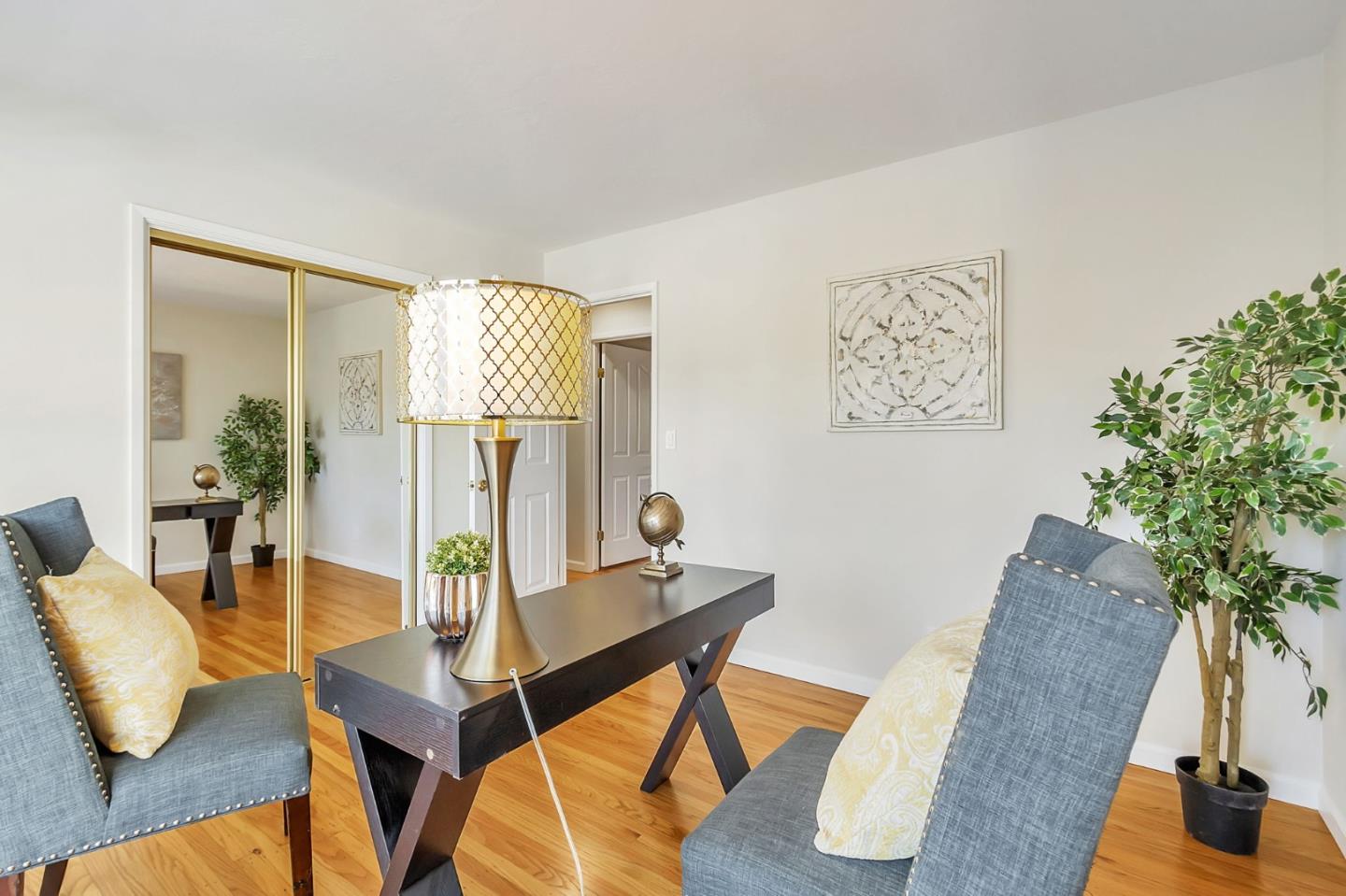 1051 Suffolk Way Los Altos, CA 94024 - Photo 23 of 47 a living room with furniture and wooden floor