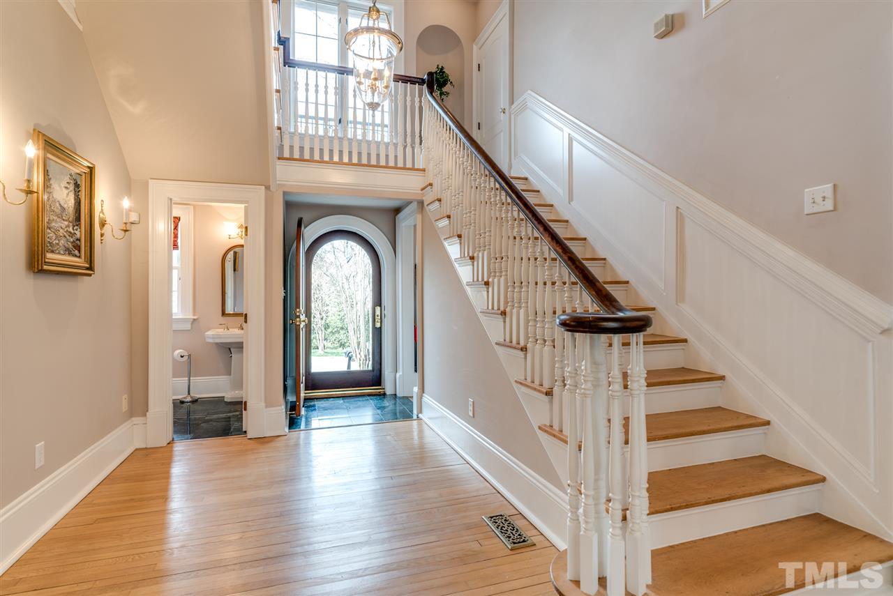 405 Dekoven Place Raleigh, NC 27608 - Photo 3 of 25 Natural light abounds in this home! Original hardwoods throughout the first and second floors!