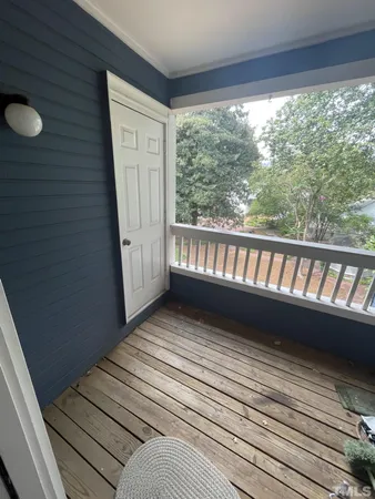 a view of balcony