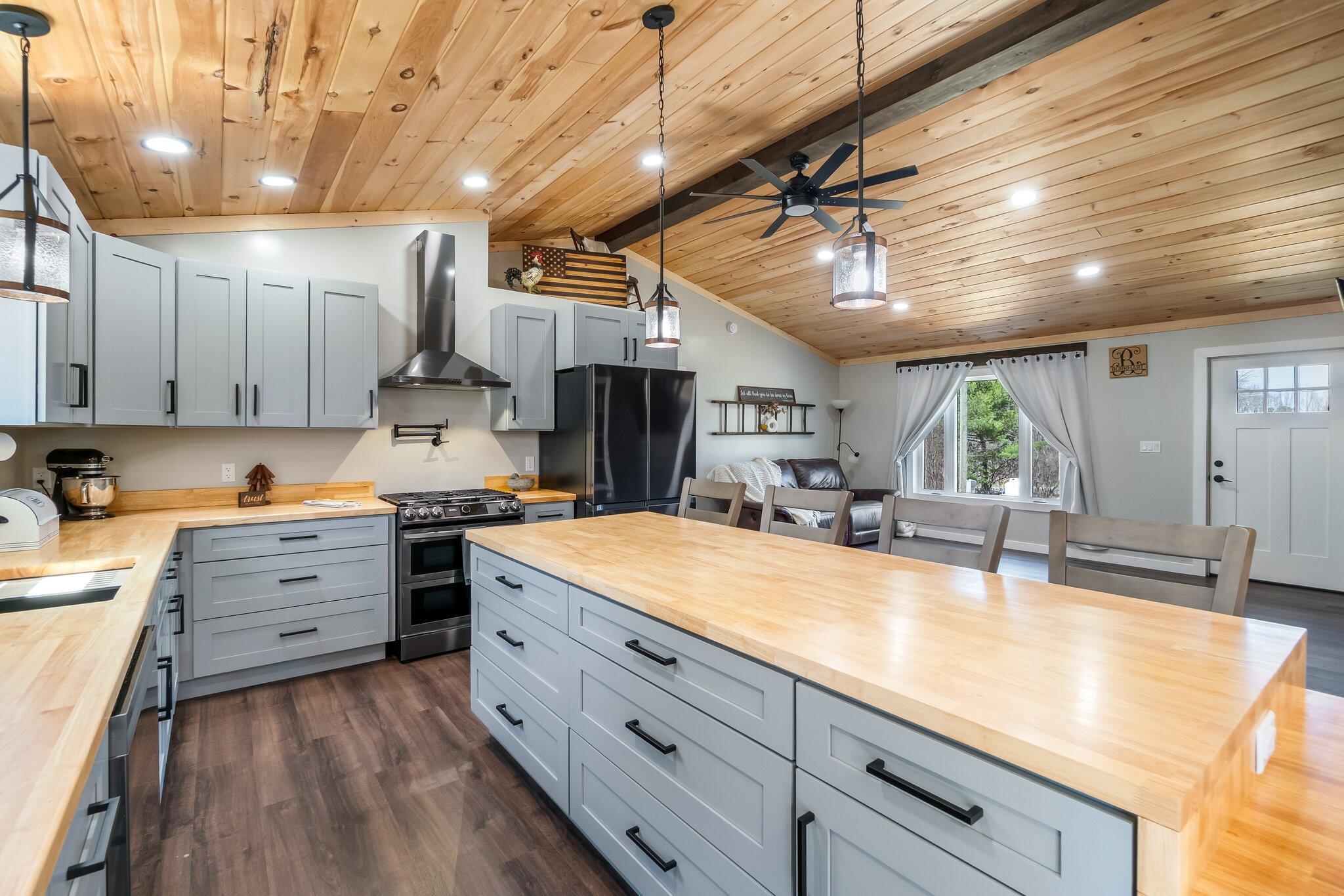 842 Maxfield Road Lagrange, ME 04453 - Photo 1 of 59 Kitchen to Livingroom