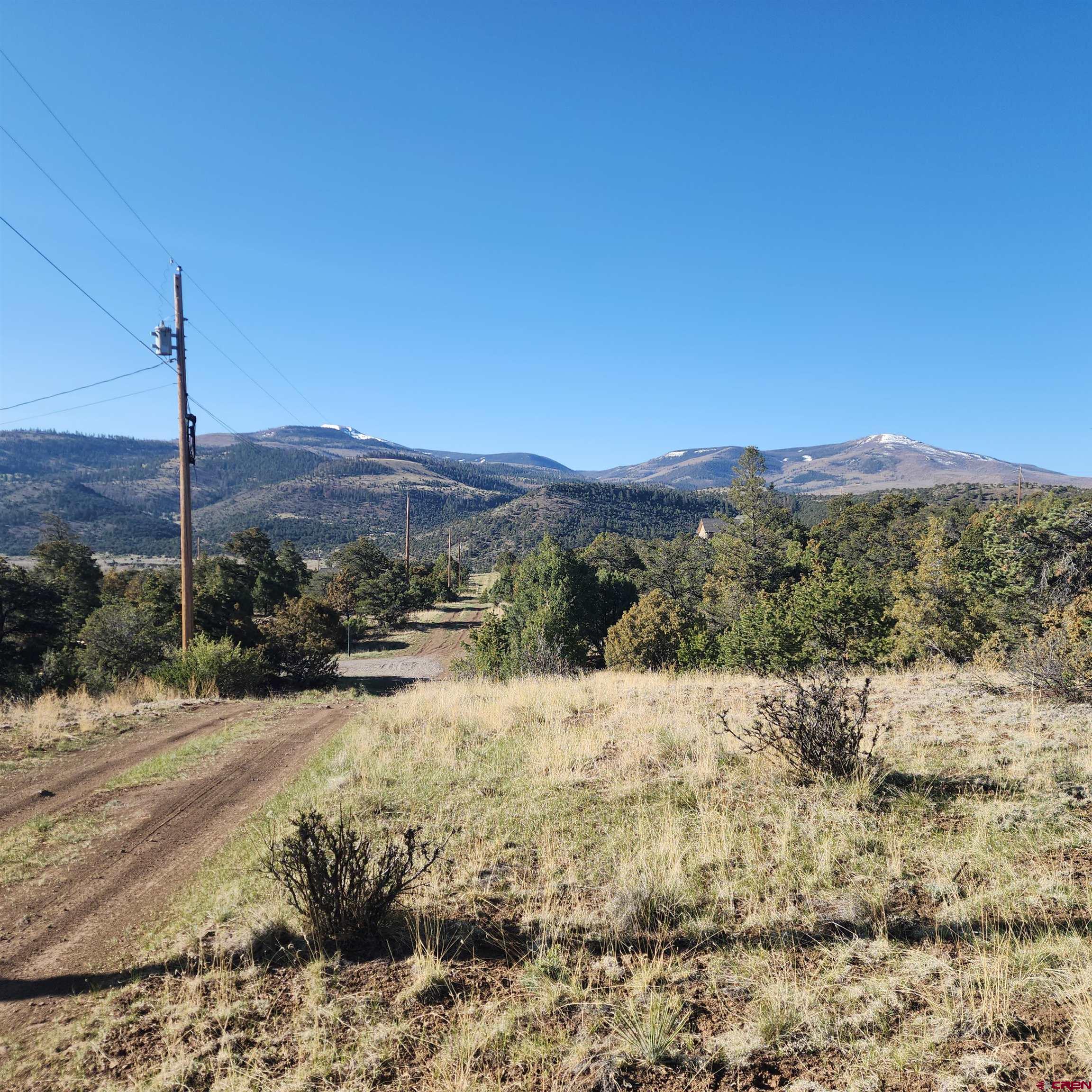 a view of a backyard of a house