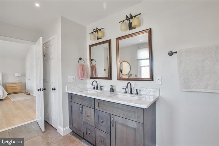6923 Confederate Ridge Lane Centreville, VA 20121 - Photo 25 of 47 Double Vanity in Master Bathroom