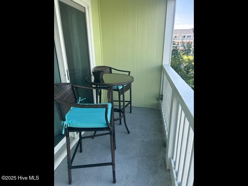 9201 Coast Guard Road, Unit H 211 Emerald Isle, NC 28594 - Photo 4 of 4 Balcony