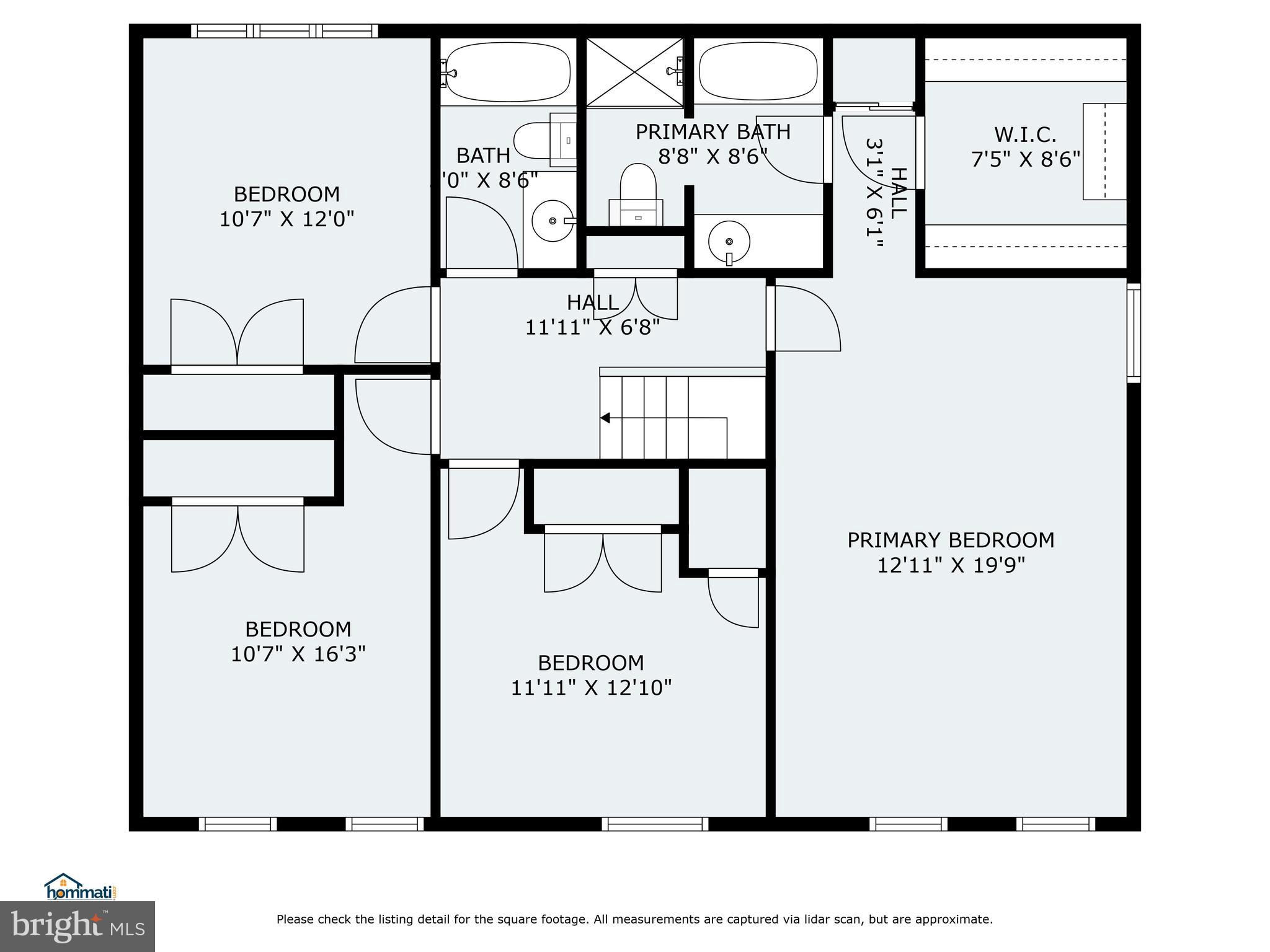 2216 Hidden Valley Lane Silver Spring, MD 20904 - Photo 63 of 64 3rd Level Floor Plan