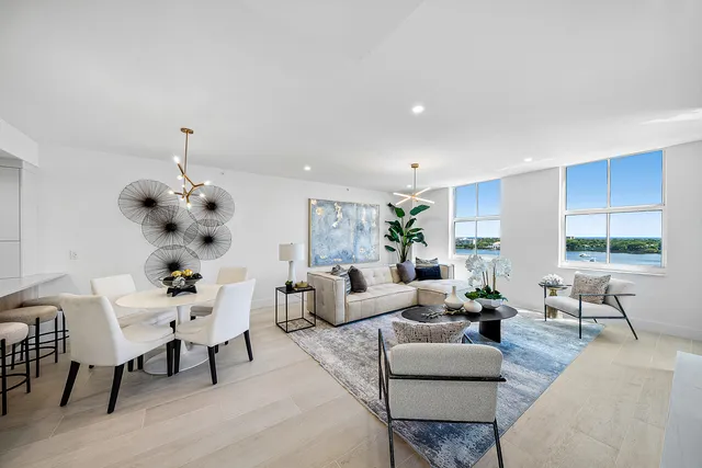 a view of a city from a window