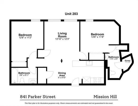 a picture of a wall with a white bed