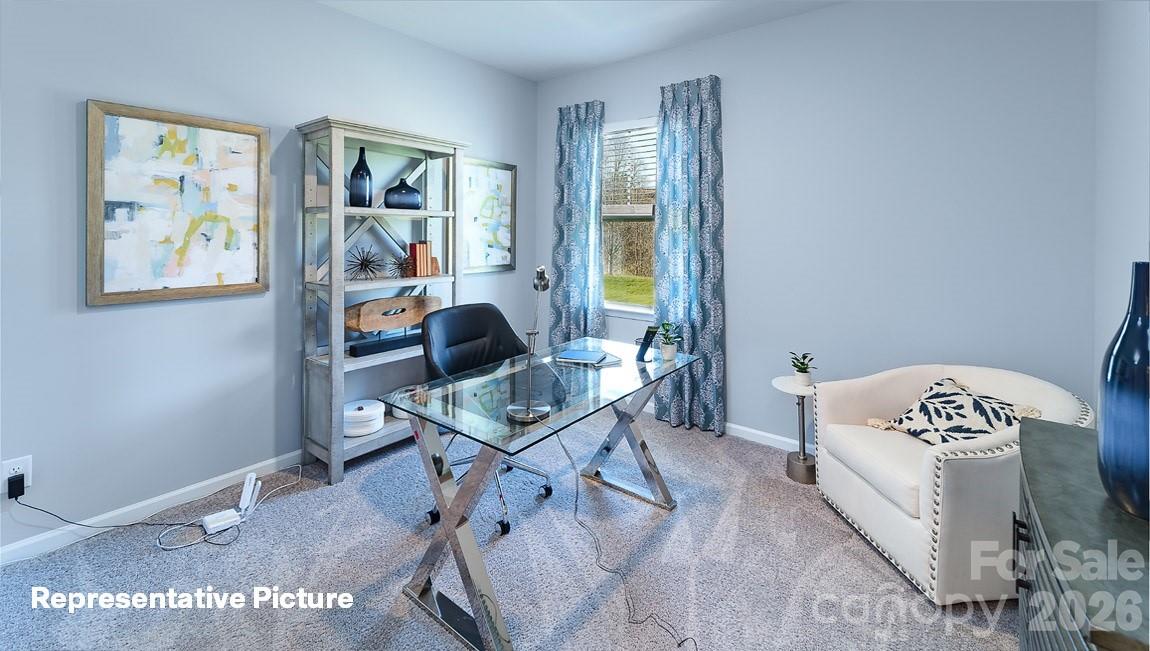 441 Frozen Dream Road Salisbury, NC 28147 - Photo 25 of 35 a workspace with furniture and window