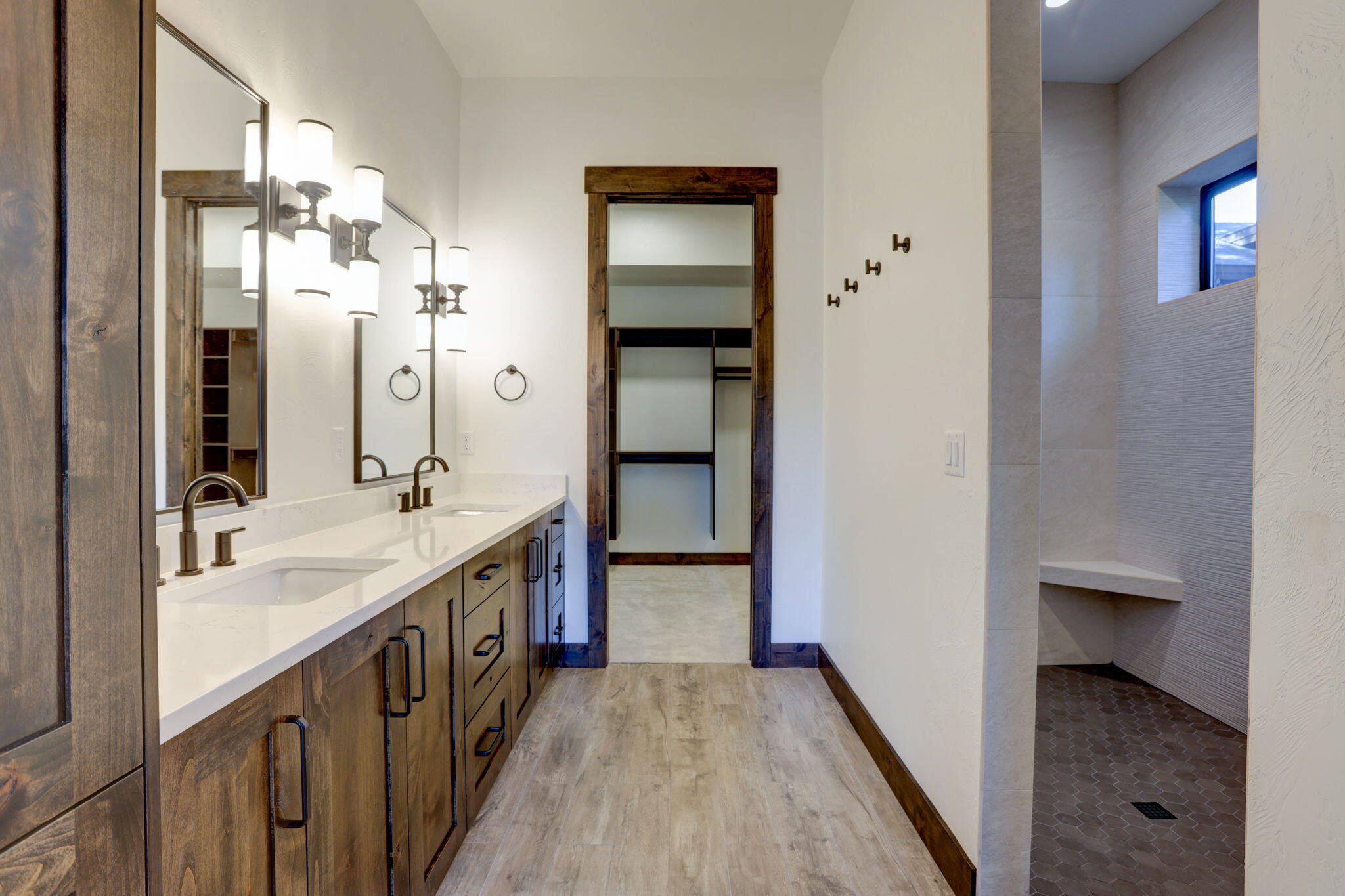 56337 Mirror Rock Loop, Unit 334 Bend, OR 97707 - Photo 21 of 34 Primary ensuite bath from the Gallery Portfolio of past homes and their finish work