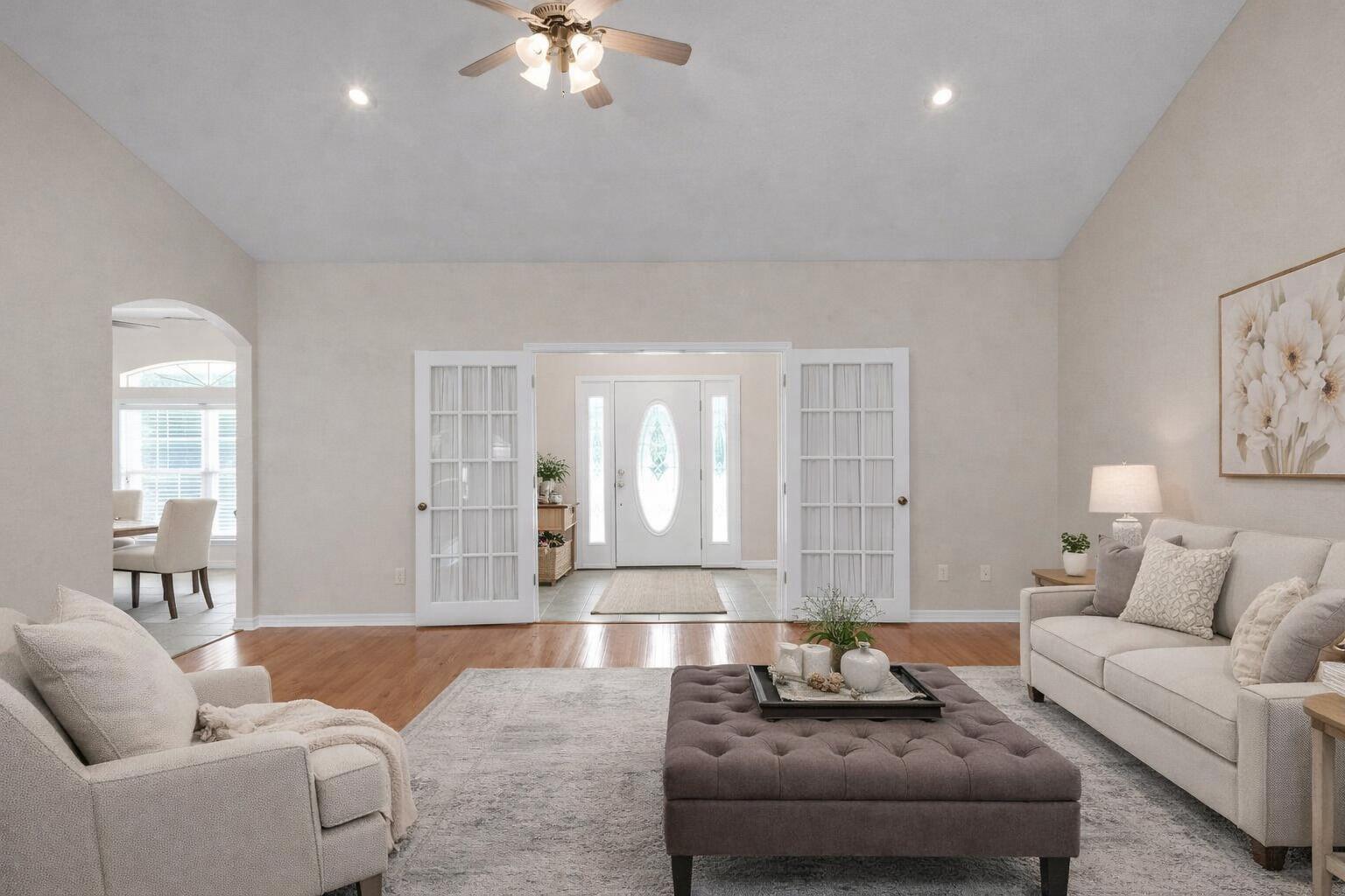 5552 Frontier Drive Crestview, FL 32536 - Photo 8 of 54 a living room with furniture and a large window