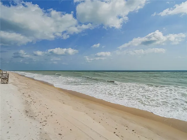 a view of an ocean beach