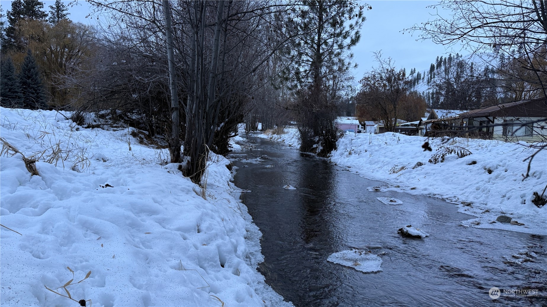-xx1 North Main Street Conconully, WA 98819 - Photo 11 of 35 a view of a backyard of snow