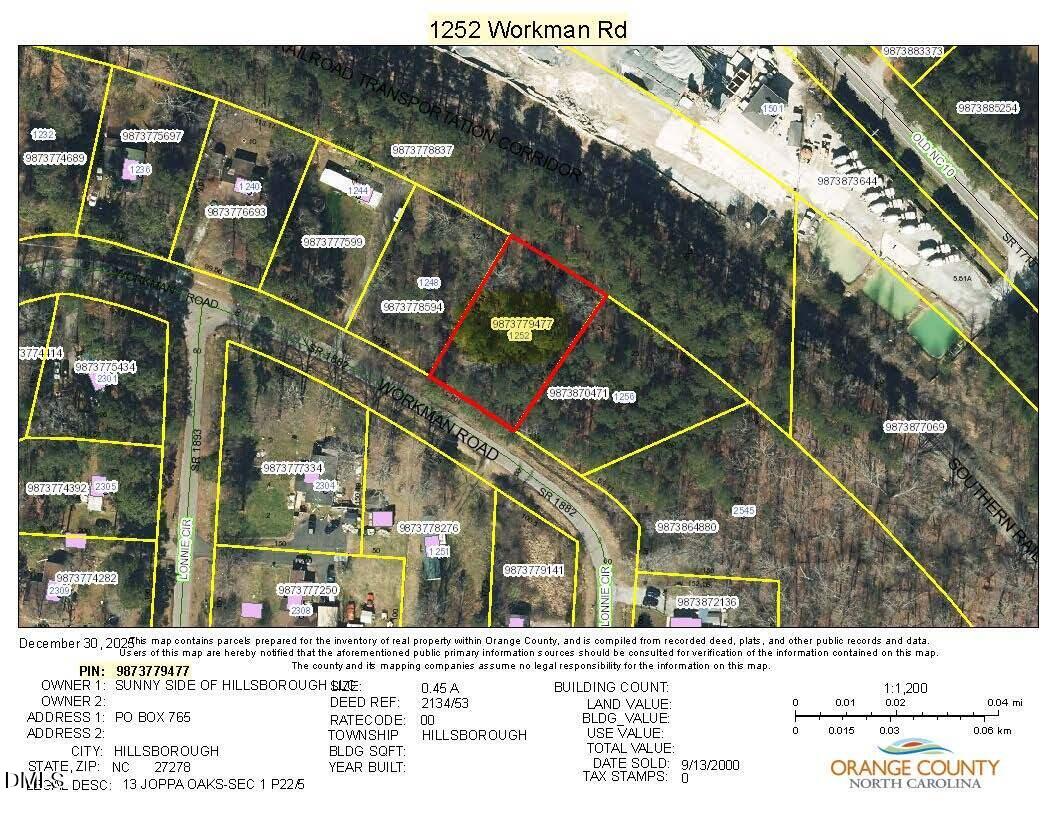 1252 Workman Road Hillsborough, NC 27278 - Photo 2 of 3 a view of a street with a building