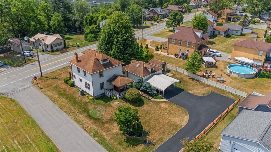 1170 Midland Beaver Road Industry, PA 15052 - Photo 9 of 34 an aerial view of residential houses with outdoor space