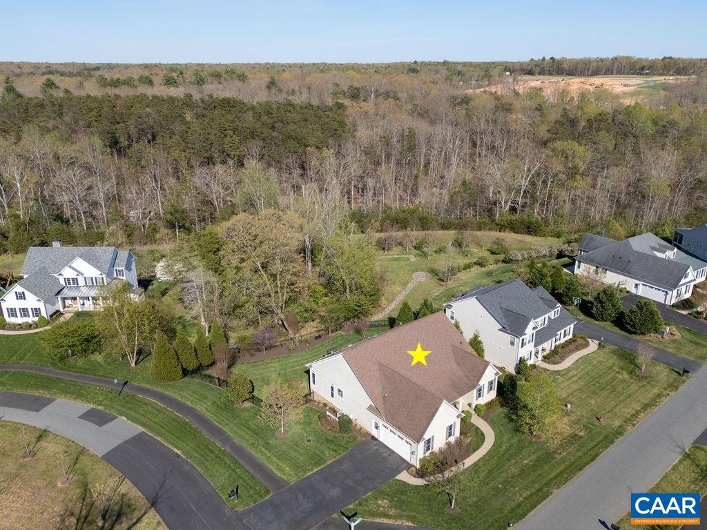 2706 Lockerbie Lane Keswick, VA 22947 - Photo 45 of 55 an aerial view of a house with a yard
