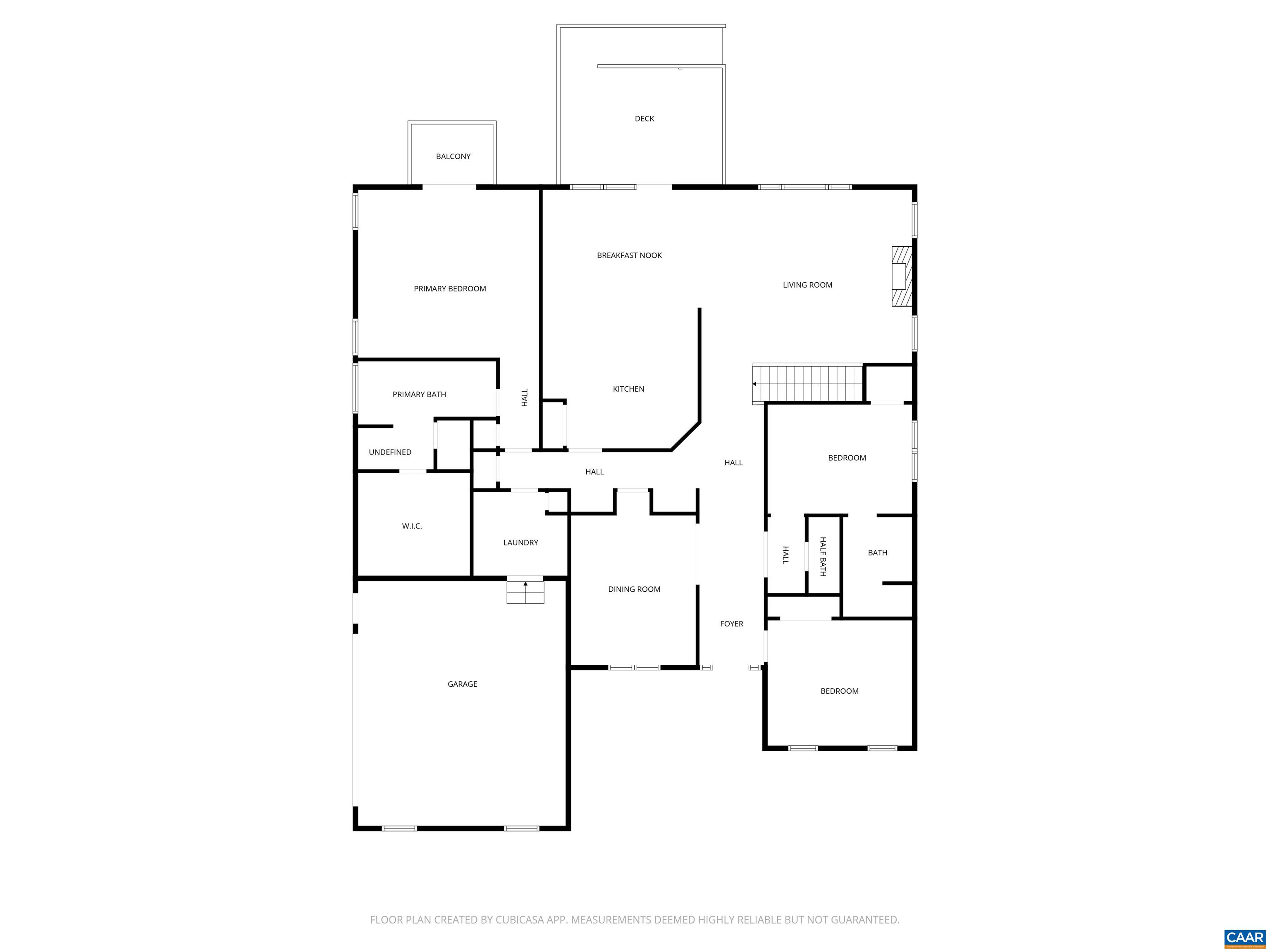 2706 Lockerbie Lane Keswick, VA 22947 - Photo 53 of 55 Main level floor plan