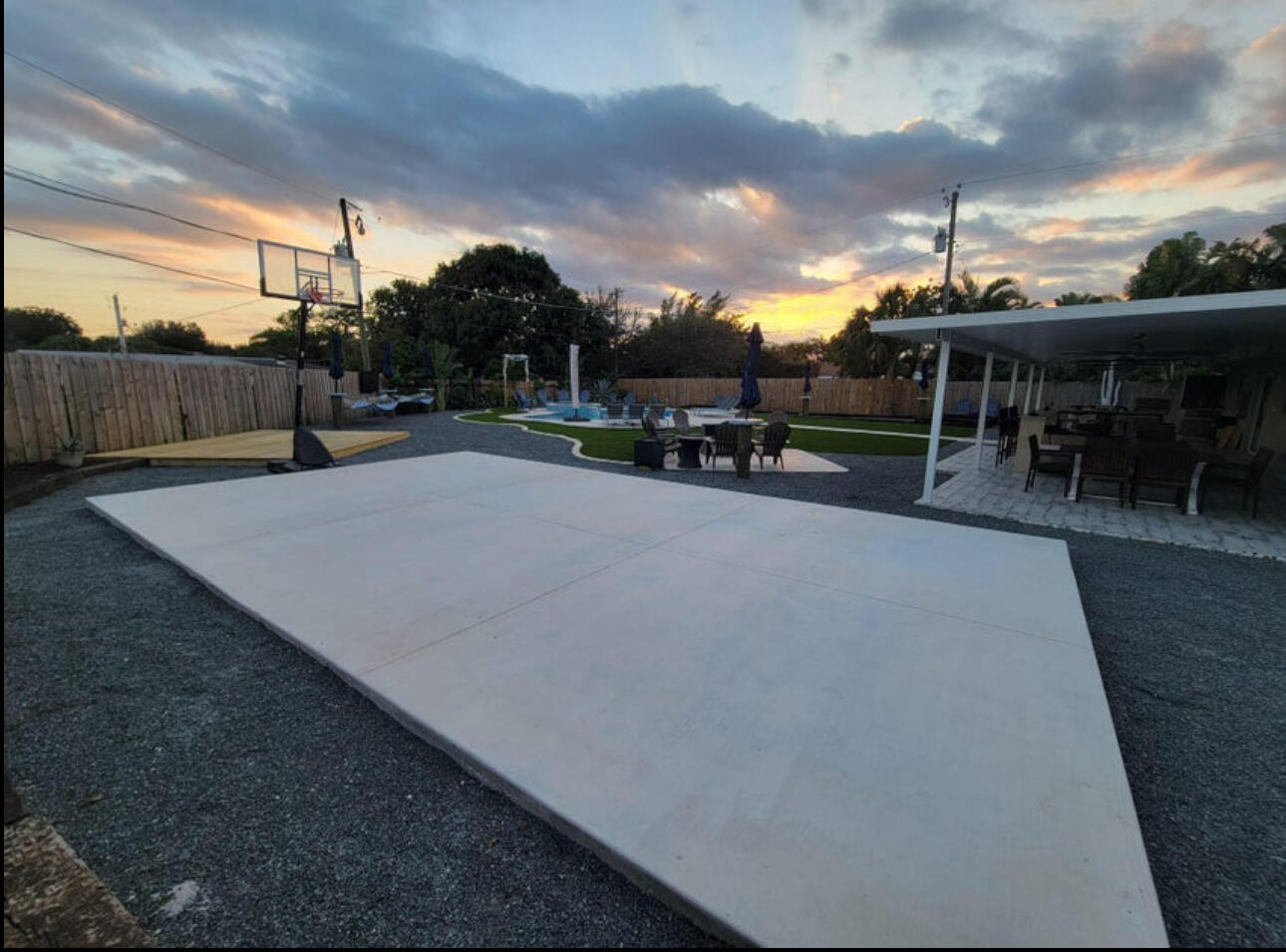270 Northwest 36th Street Boca Raton, FL 33431 - Photo 43 of 82 a view of a patio with a table and chairs