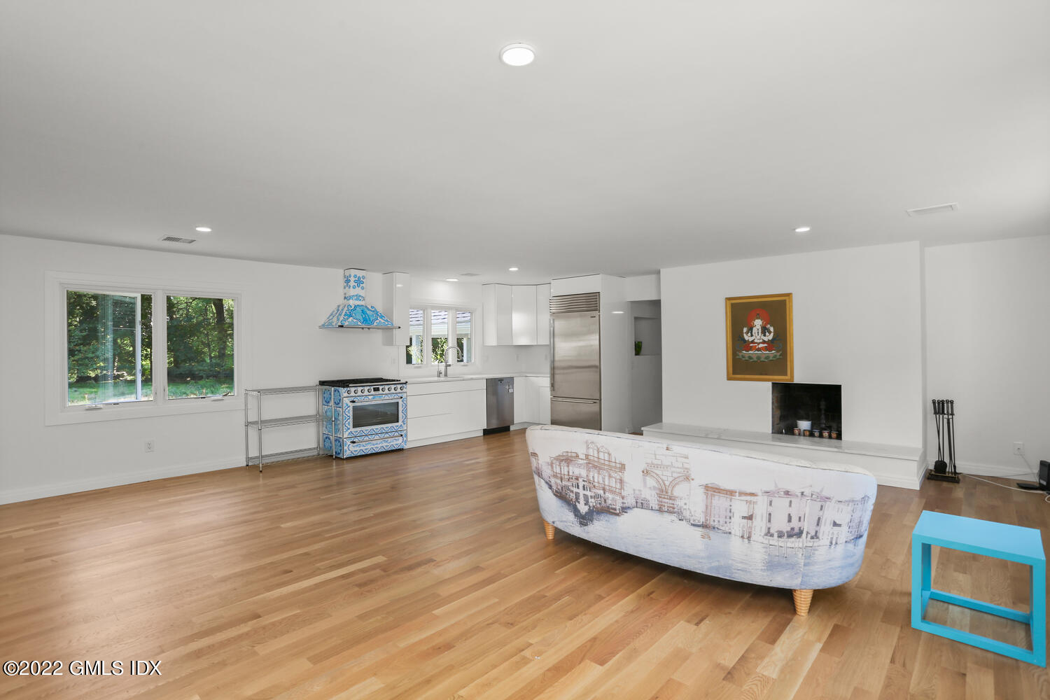 609 Round Hill Road Greenwich, CT 06831 - Photo 10 of 25 a living room with furniture and a wooden floor