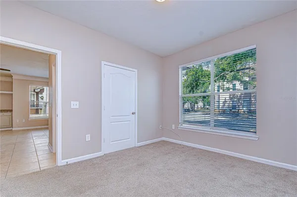 a view of front door