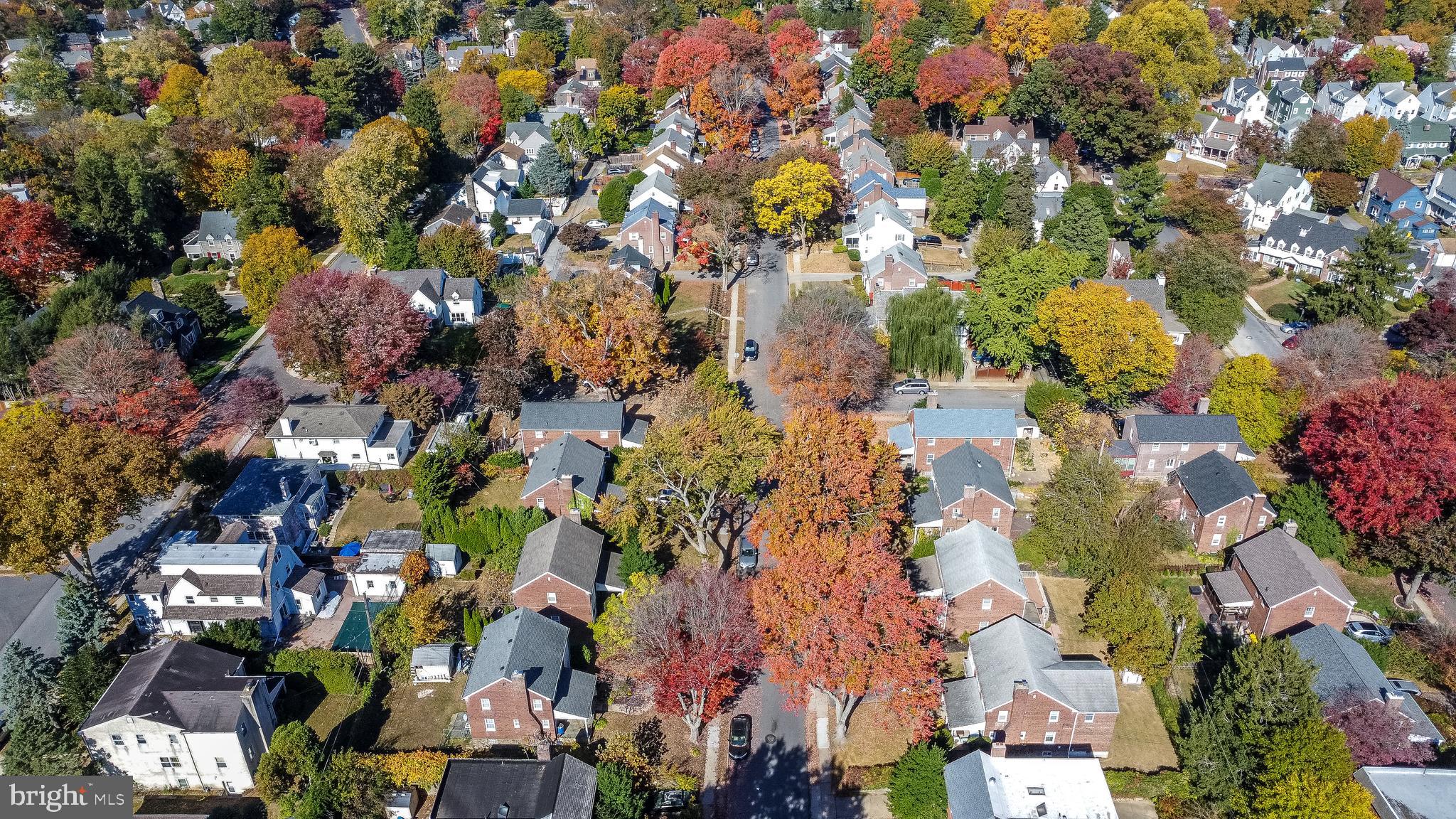 19 Trent Road Wynnewood, PA 19096 - Photo 54 of 59 Neighborhood Aerial View
