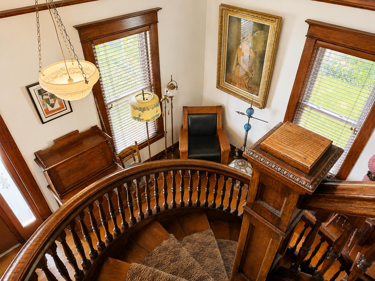 116 West Sherwood Street Decatur, MI 49045 - Photo 20 of 34 spiral staircase