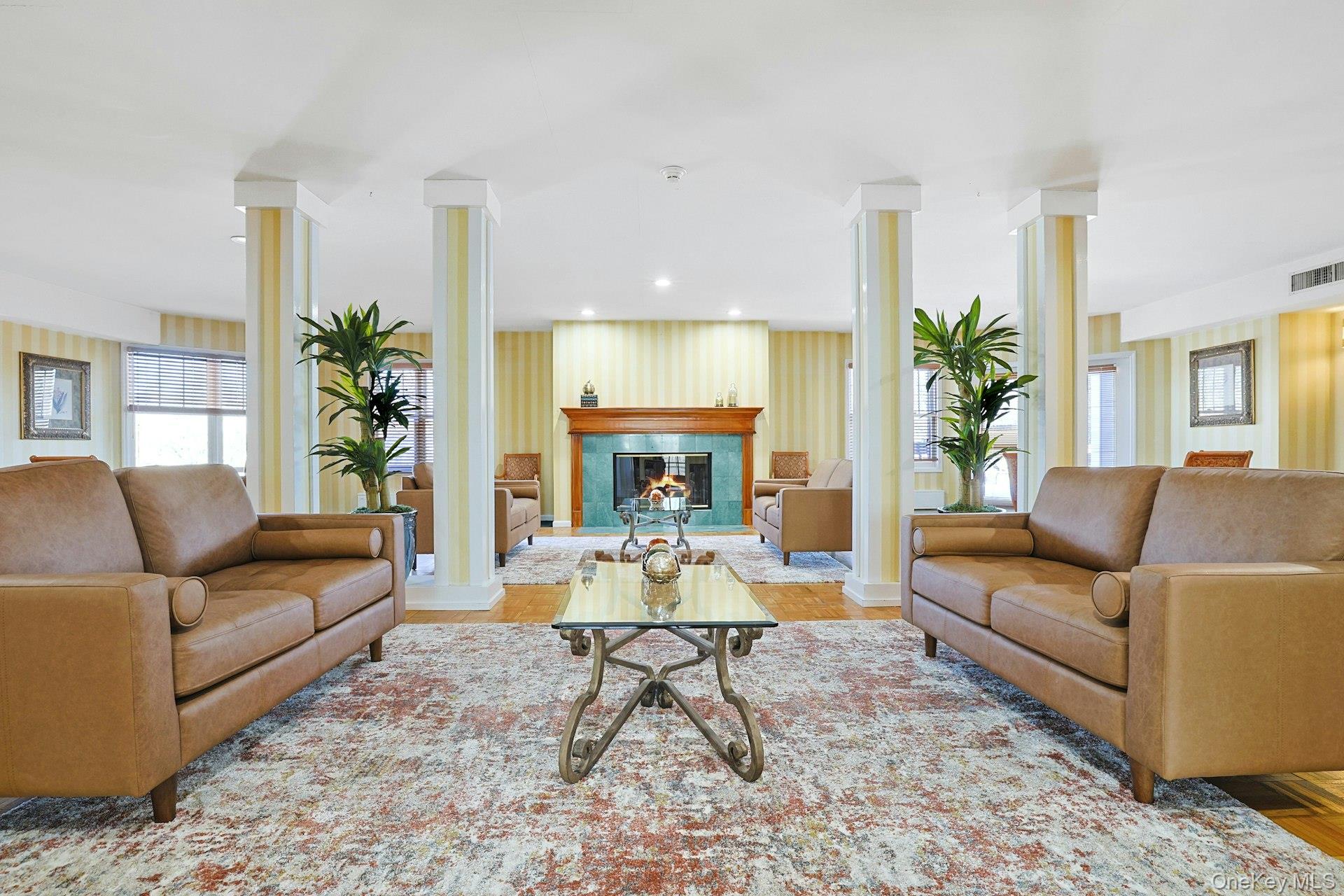 333 North State Road, Unit 22 Briarcliff Manor, NY 10510 - Photo 21 of 23 Community room with fireplace