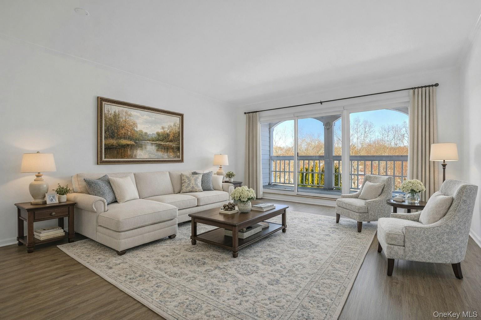 333 North State Road, Unit 22 Briarcliff Manor, NY 10510 - Photo 6 of 23 VIRTUALLY STAGED spacious living room