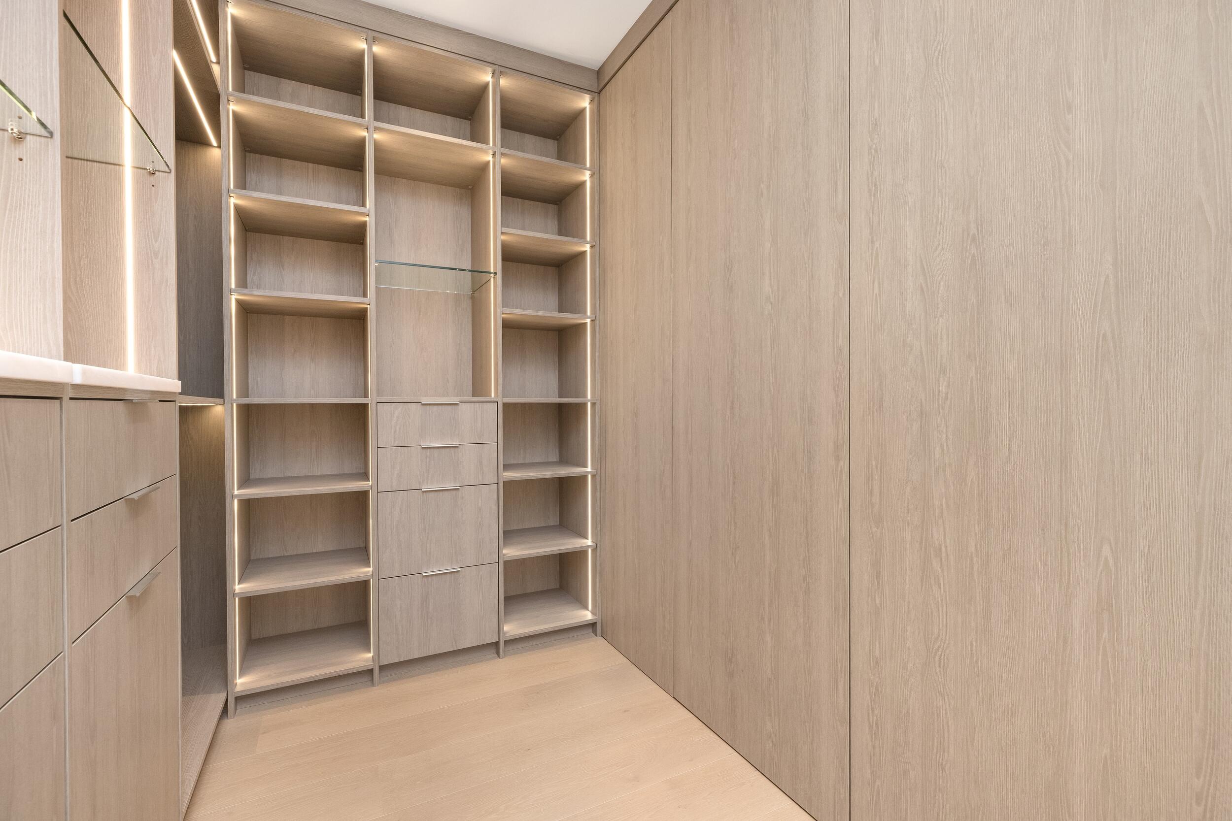 1351 Cocoanut Road Boca Raton, FL 33432 - Photo 79 of 101 a view of an empty walk in closet