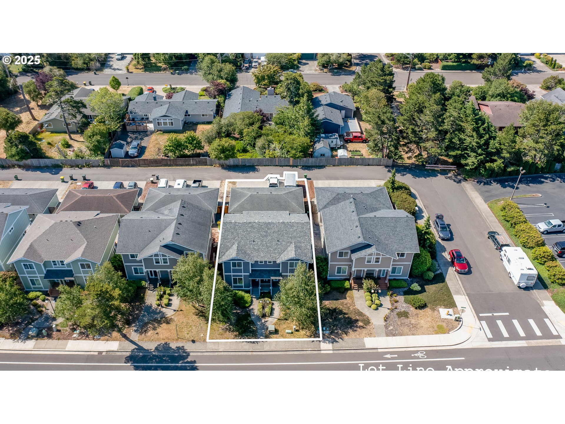 1036 9th Street Florence, OR 97439 - Photo 6 of 47 an aerial view of a house