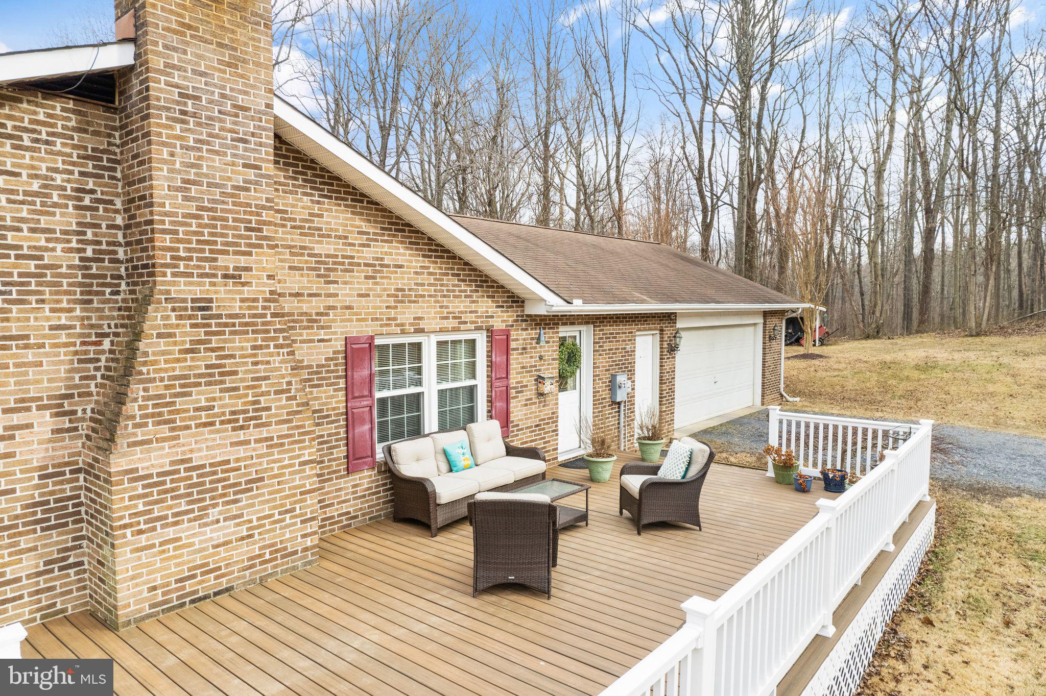3768 Cobbler Mountain Road Delaplane, VA 20144 - Photo 3 of 47 Brand new Trex Deck