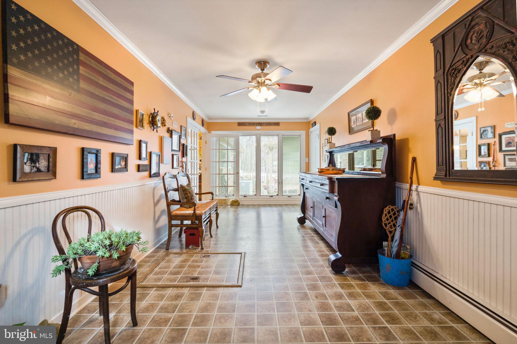 3768 Cobbler Mountain Road Delaplane, VA 20144 - Photo 6 of 47 Family foryer entrance looking out to garden patio