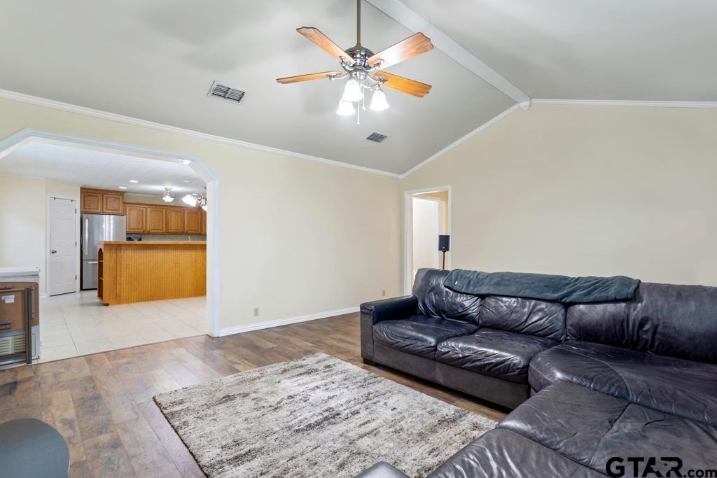 448 North Hill Road Tyler, TX 75706 - Photo 14 of 30 a living room with furniture and a couch