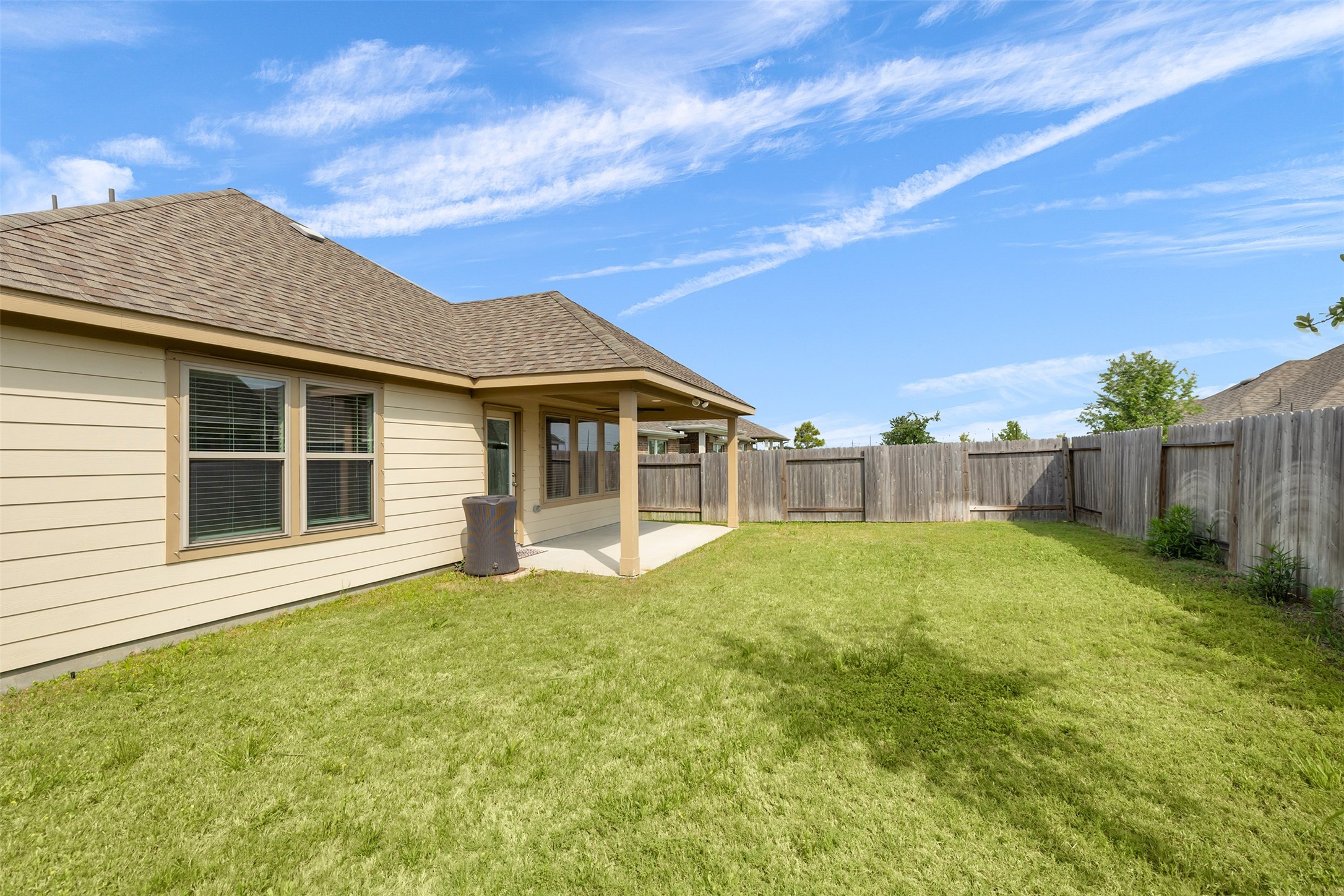 7622 Mistral Lane Baytown, TX 77523 - Photo 19 of 25 Spacious yard for all of your outdoor needs.