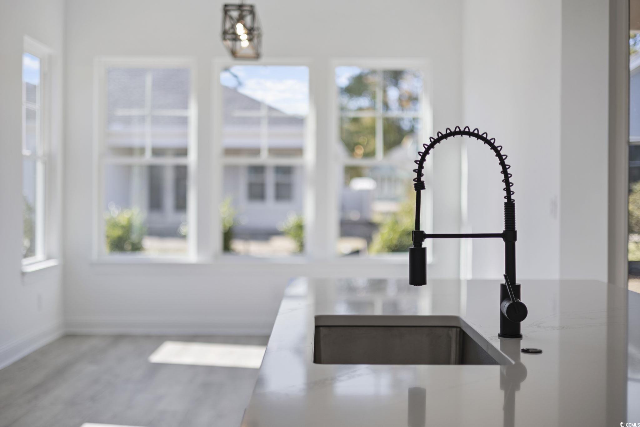 125 Lac Courte Myrtle Beach, SC 29579 - Photo 15 of 40 Kitchen view of a sink and light stone countertops
