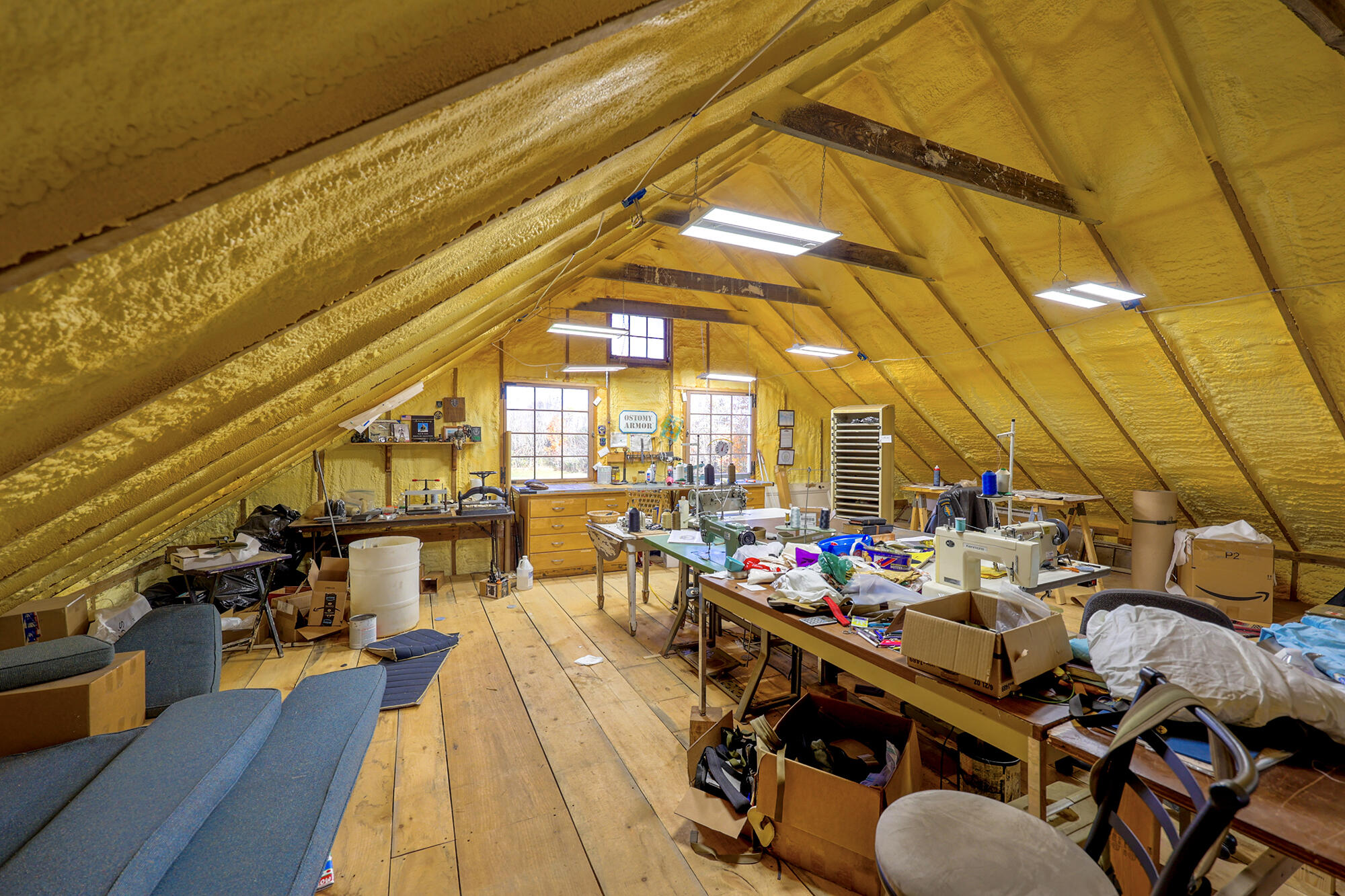 389 Higgins Road Pittsfield, ME 04967 - Photo 47 of 80 second floor barn