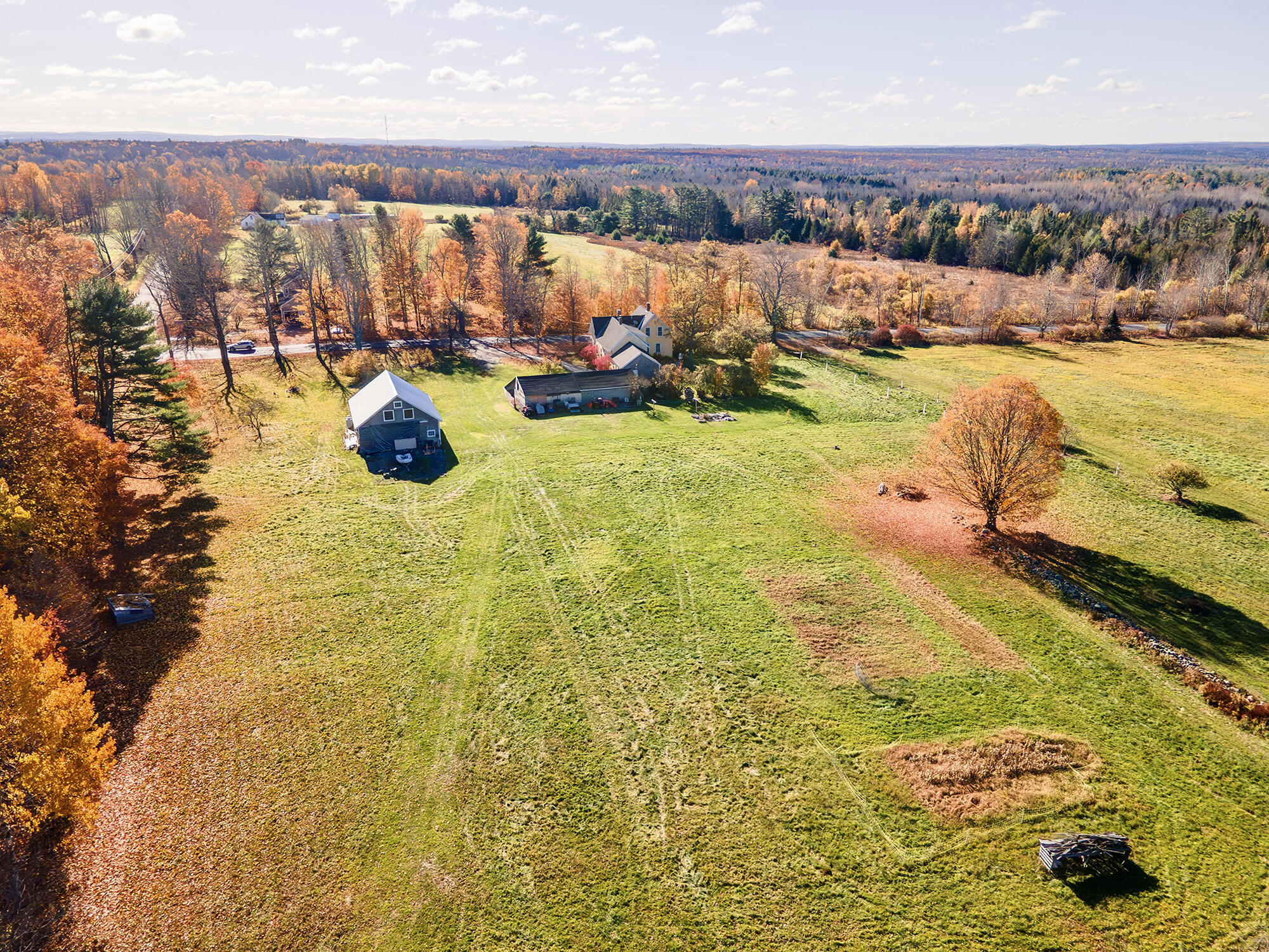 389 Higgins Road Pittsfield, ME 04967 - Photo 53 of 80 Aerial view-4