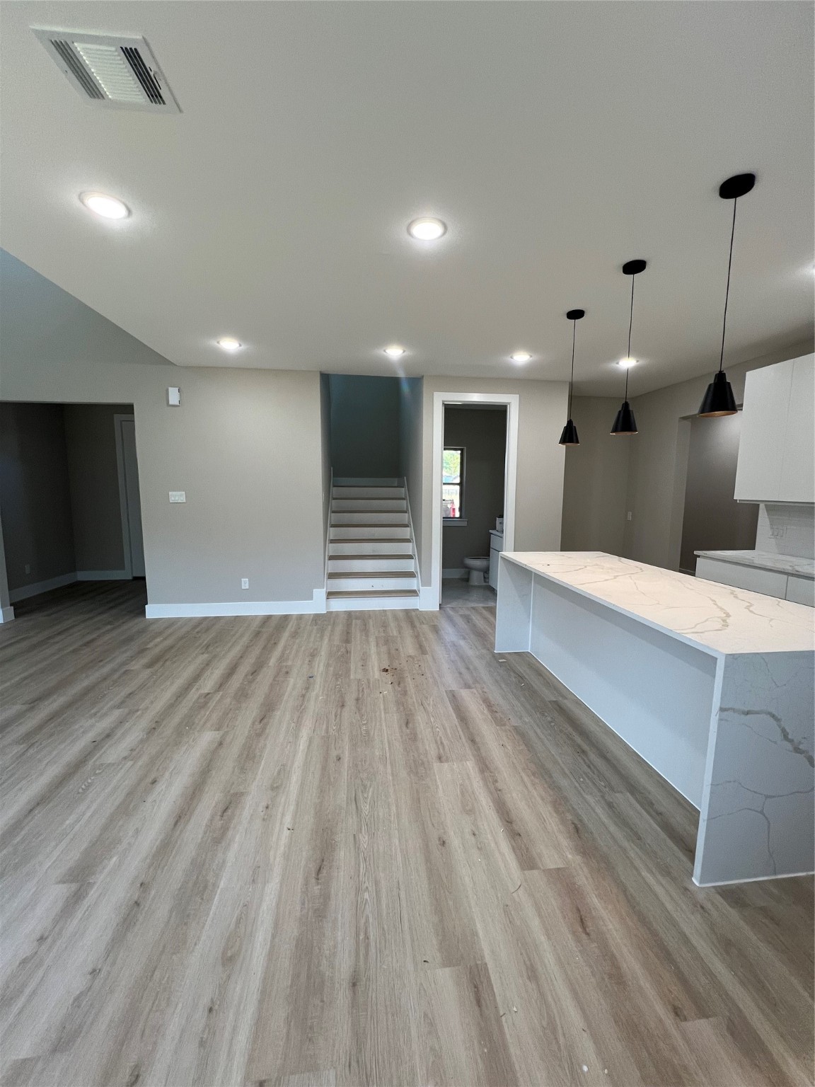 2511 Martinas Ct Spring Spring, TX 77388 - Photo 19 of 30 a view of an empty room with wooden floor