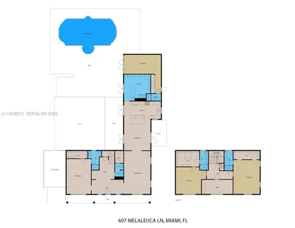 $8,290,000 | 607 Melaleuca Lane, Miami, FL 33137