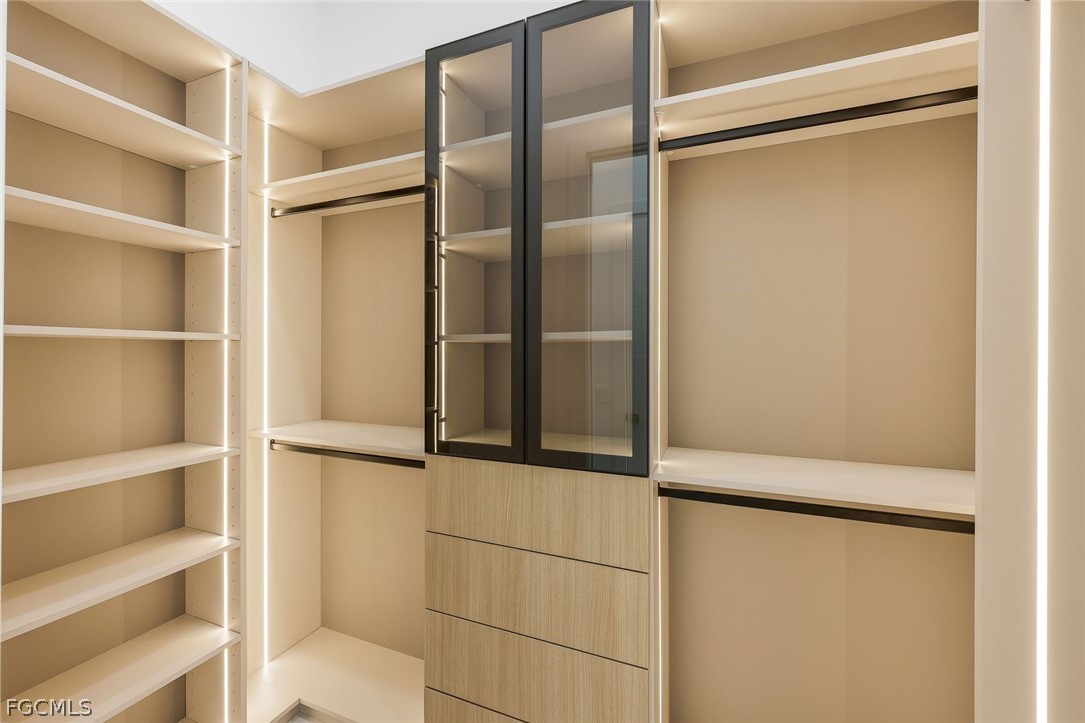 3606 Southwest 3rd Street Cape Coral, FL 33991 - Photo 26 of 47 a view of a walk in closet