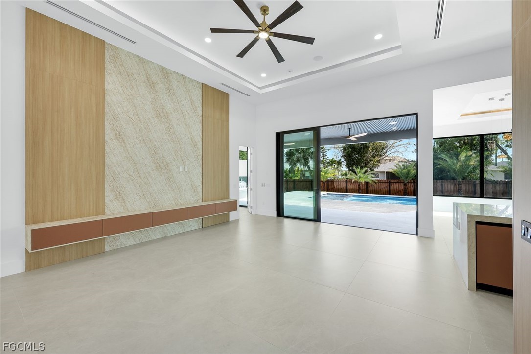 3606 Southwest 3rd Street Cape Coral, FL 33991 - Photo 10 of 47 a view of an entryway with a ceiling fan