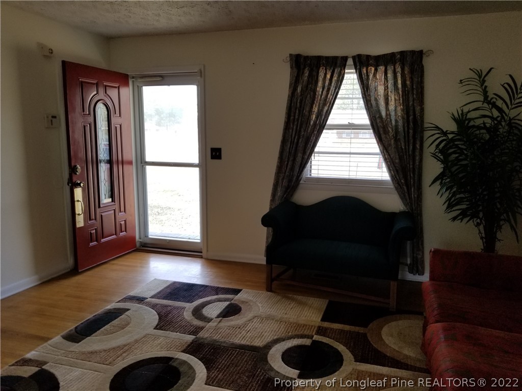 3227 Legion Road Hope Mills, NC 28348 - Photo 3 of 10 a living room with furniture and a potted plant