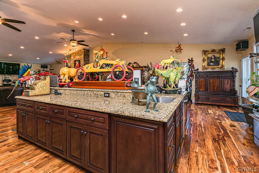 1982 Mountain Road Glen Allen, VA 23060 - Photo 21 of 49 a view of a living room and kitchen
