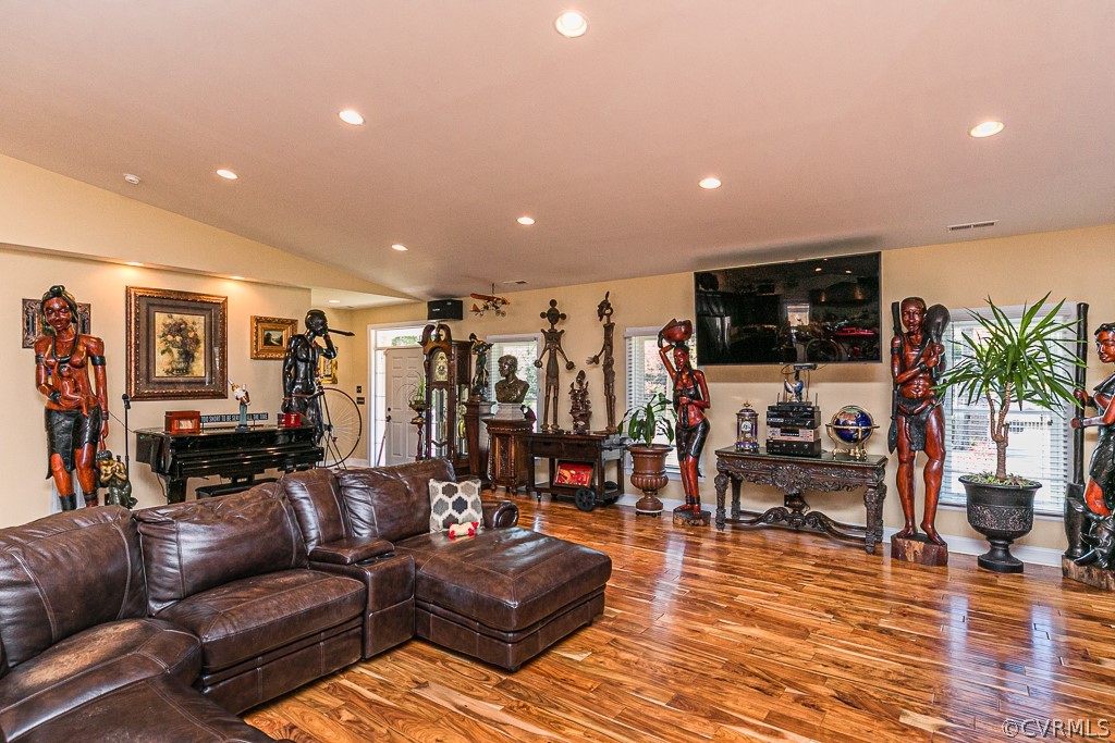 1982 Mountain Road Glen Allen, VA 23060 - Photo 24 of 49 a living room with furniture and a flat screen tv