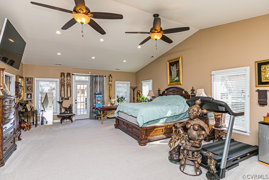 1982 Mountain Road Glen Allen, VA 23060 - Photo 27 of 49 a bedroom with furniture and a flat screen tv