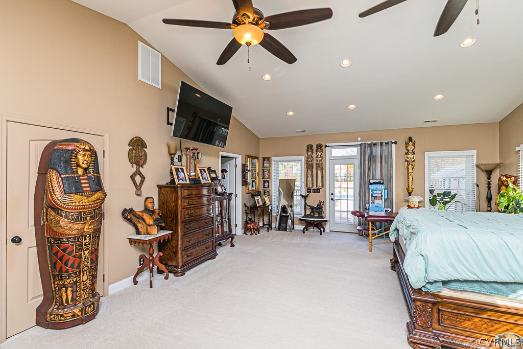 1982 Mountain Road Glen Allen, VA 23060 - Photo 29 of 49 a bedroom with furniture and ceiling fan