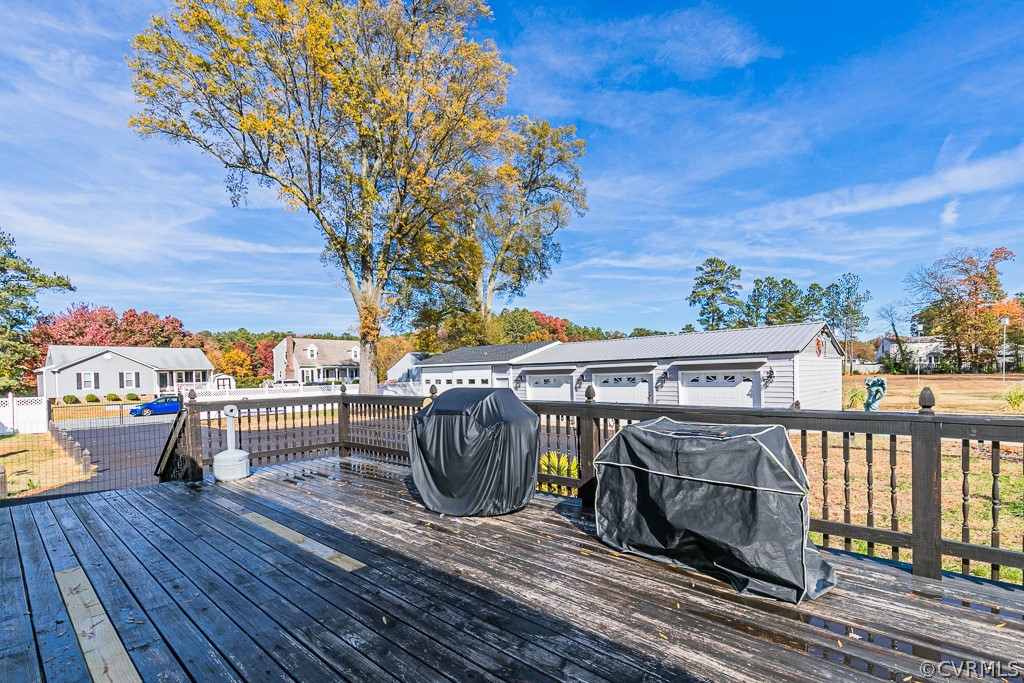 1982 Mountain Road Glen Allen, VA 23060 - Photo 44 of 49 a view of a terrace with wooden floor and outdoor seating