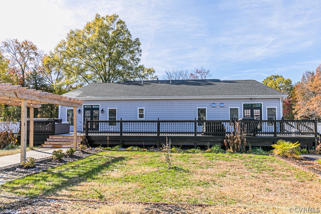 1982 Mountain Road Glen Allen, VA 23060 - Photo 9 of 49 front view of a house with a yard
