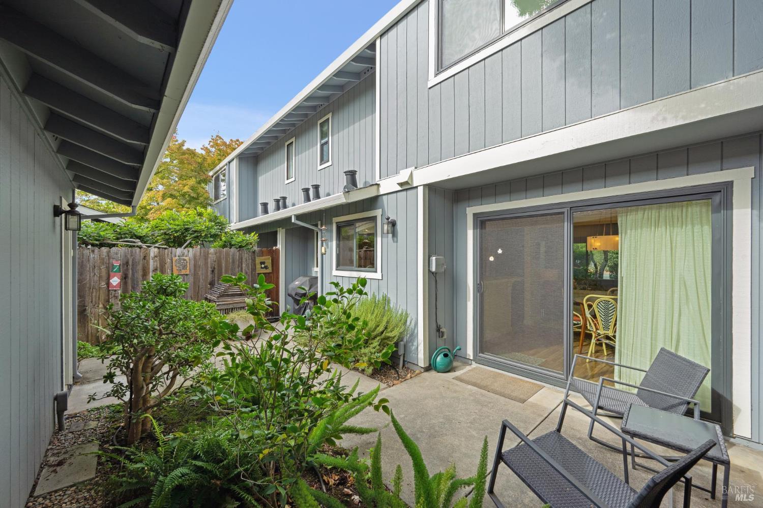19167 Robinson Road, Unit Y Sonoma, CA 95476 - Photo 24 of 32 a view of an house with backyard and sitting area