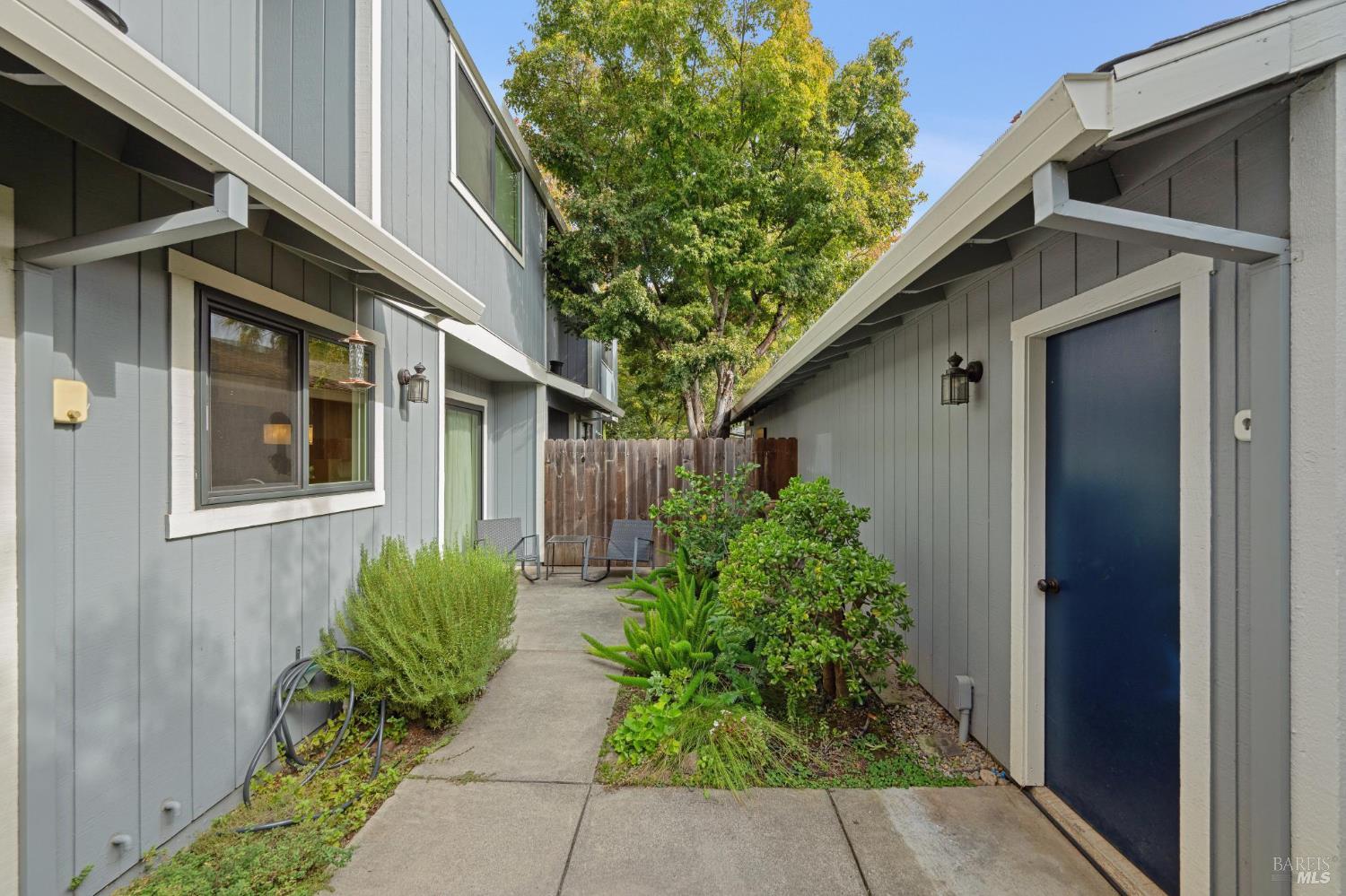 19167 Robinson Road, Unit Y Sonoma, CA 95476 - Photo 25 of 32 a front view of a house with garden