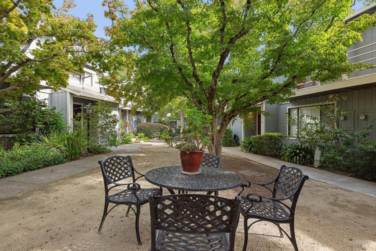 19167 Robinson Road, Unit Y Sonoma, CA 95476 - Photo 30 of 32 a view of an outdoor space with table and chair